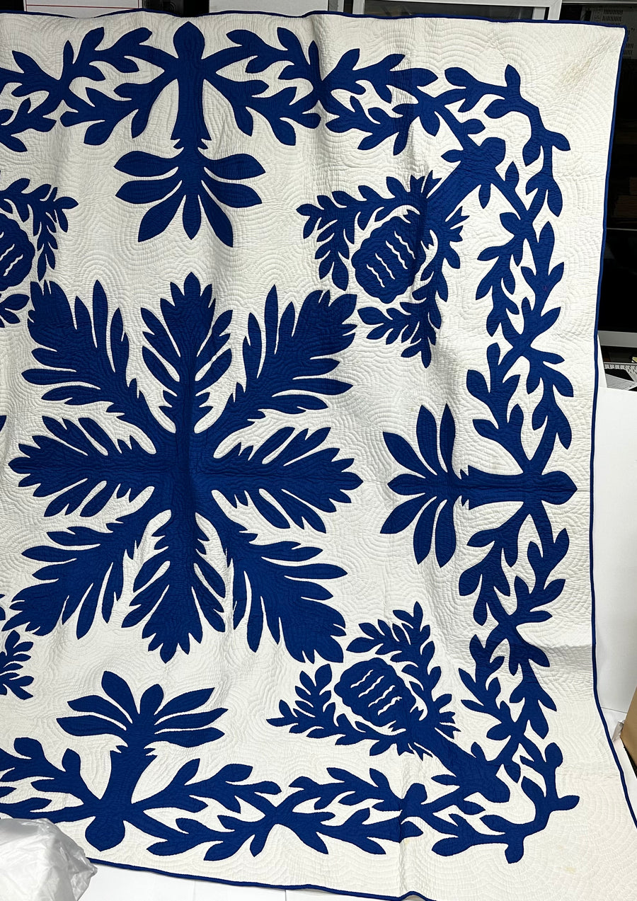 Noble Beginnings King Size Quilt – Hawaiian Quilt Collection